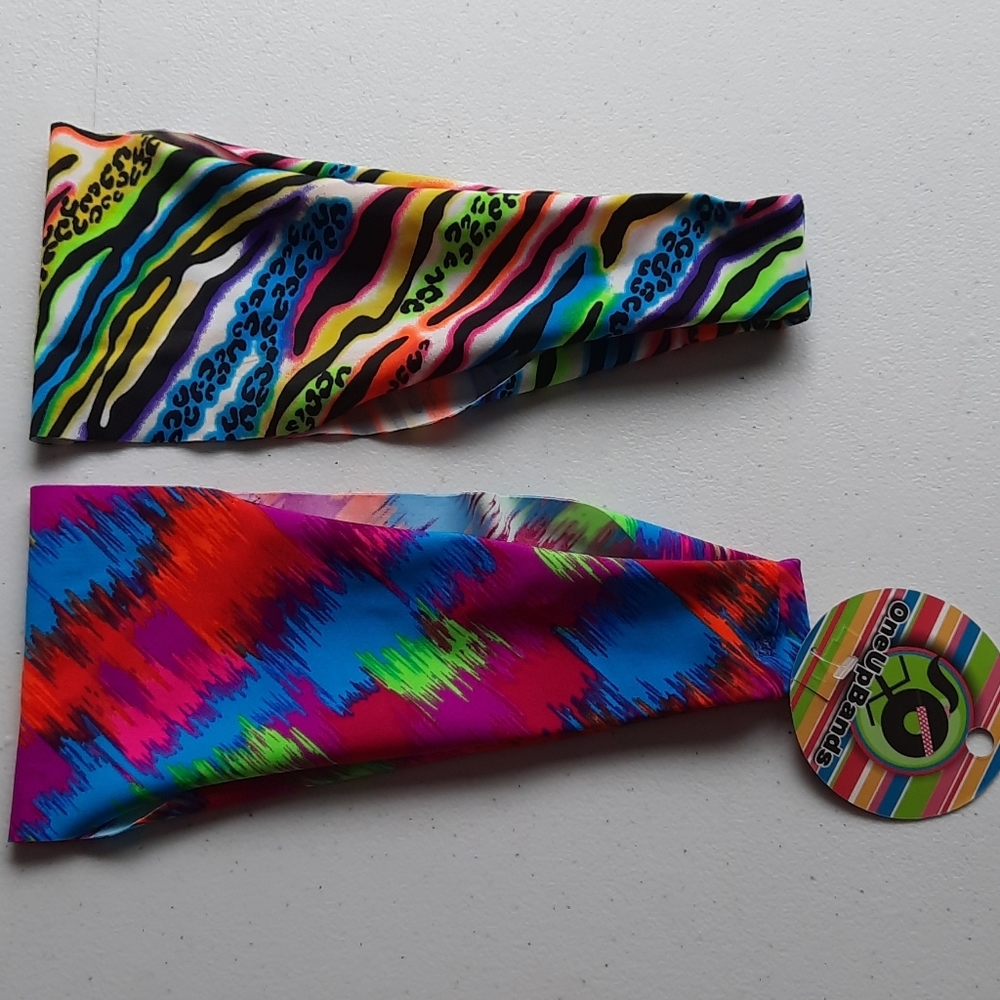 2 Non Slip Athletic Gear Headband